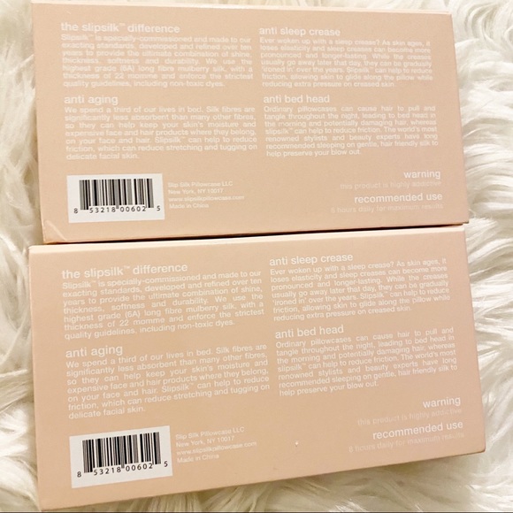 SLIP Pure Silk Pillowcase SET 2 KING Caramel NEW - Picture 2 of 8